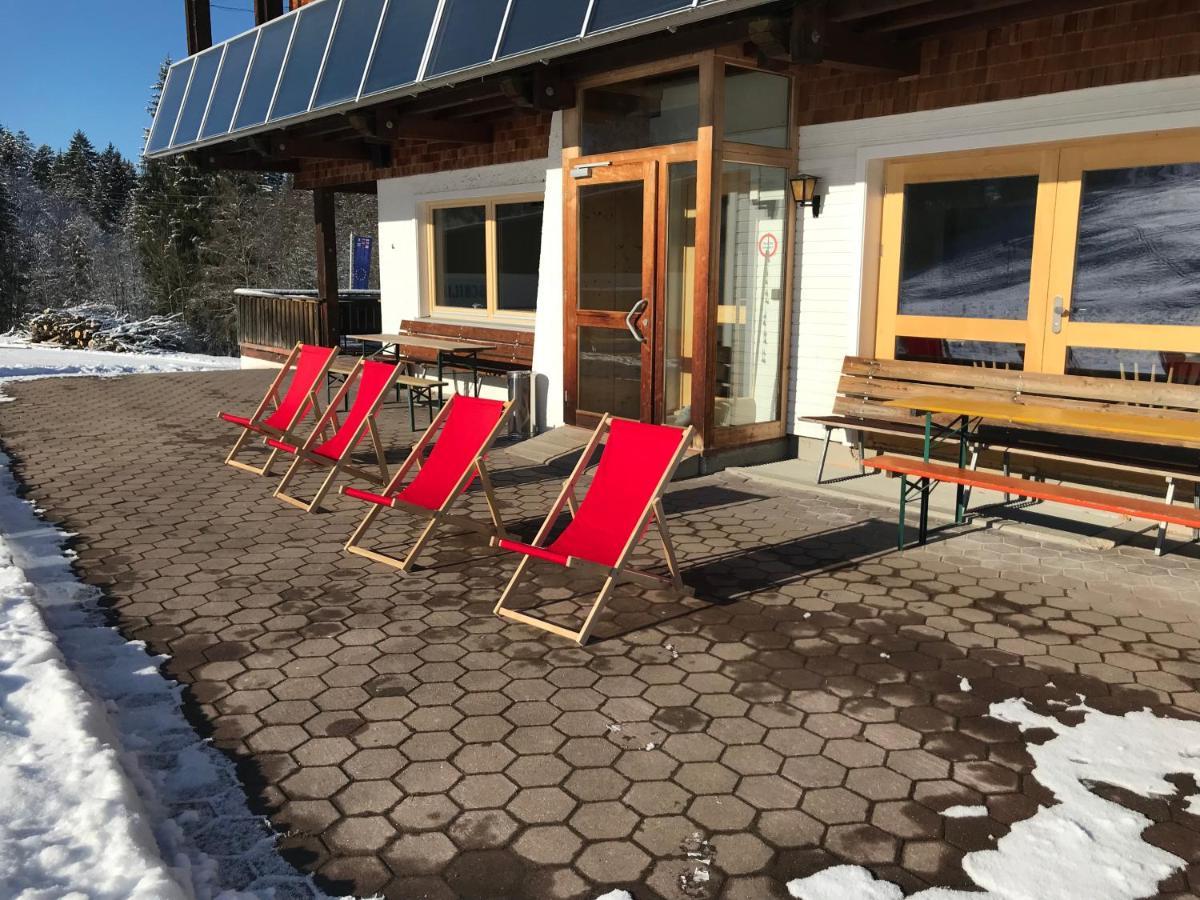 Ferienwohnung Krähenberg am Rande der Wildnis Sibratsgfäll Exterior foto