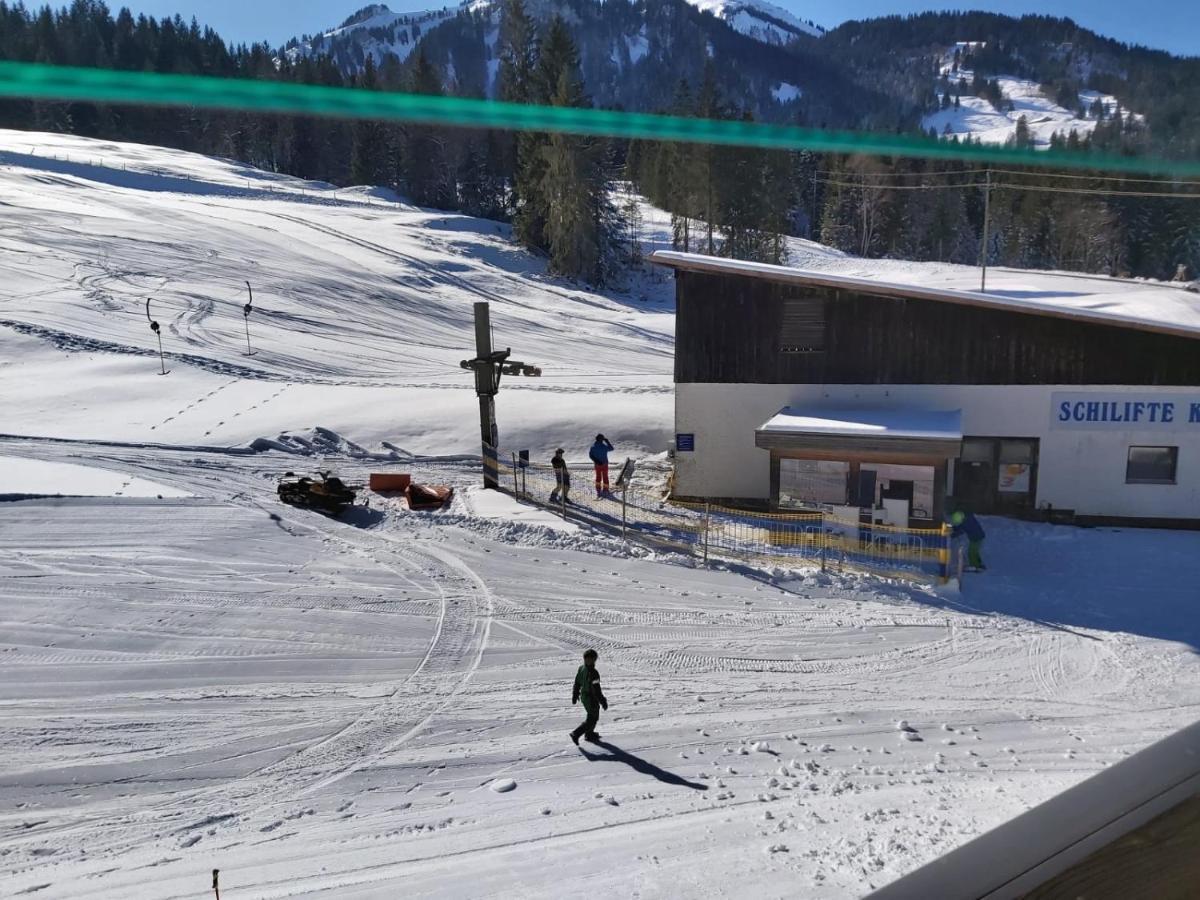 Ferienwohnung Krähenberg am Rande der Wildnis Sibratsgfäll Exterior foto