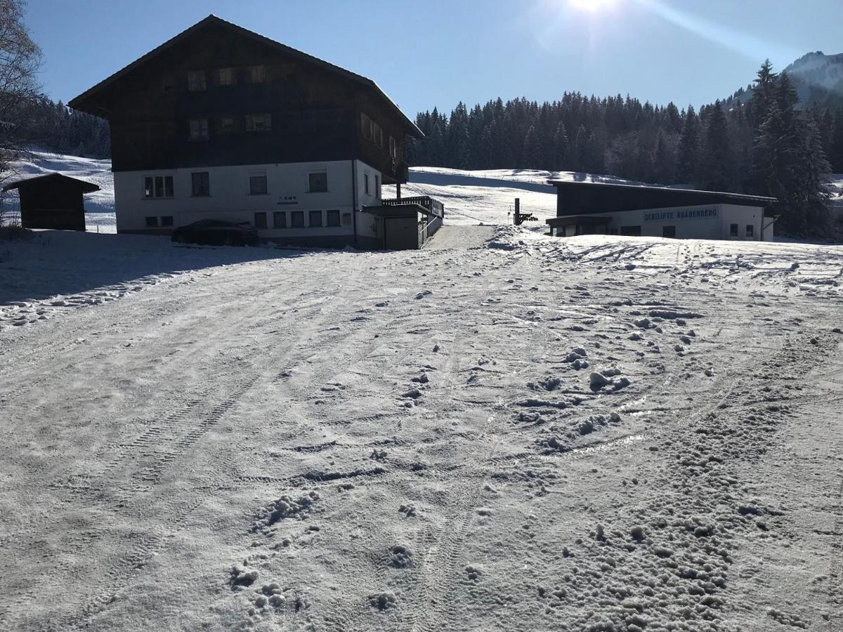 Ferienwohnung Krähenberg am Rande der Wildnis Sibratsgfäll Exterior foto