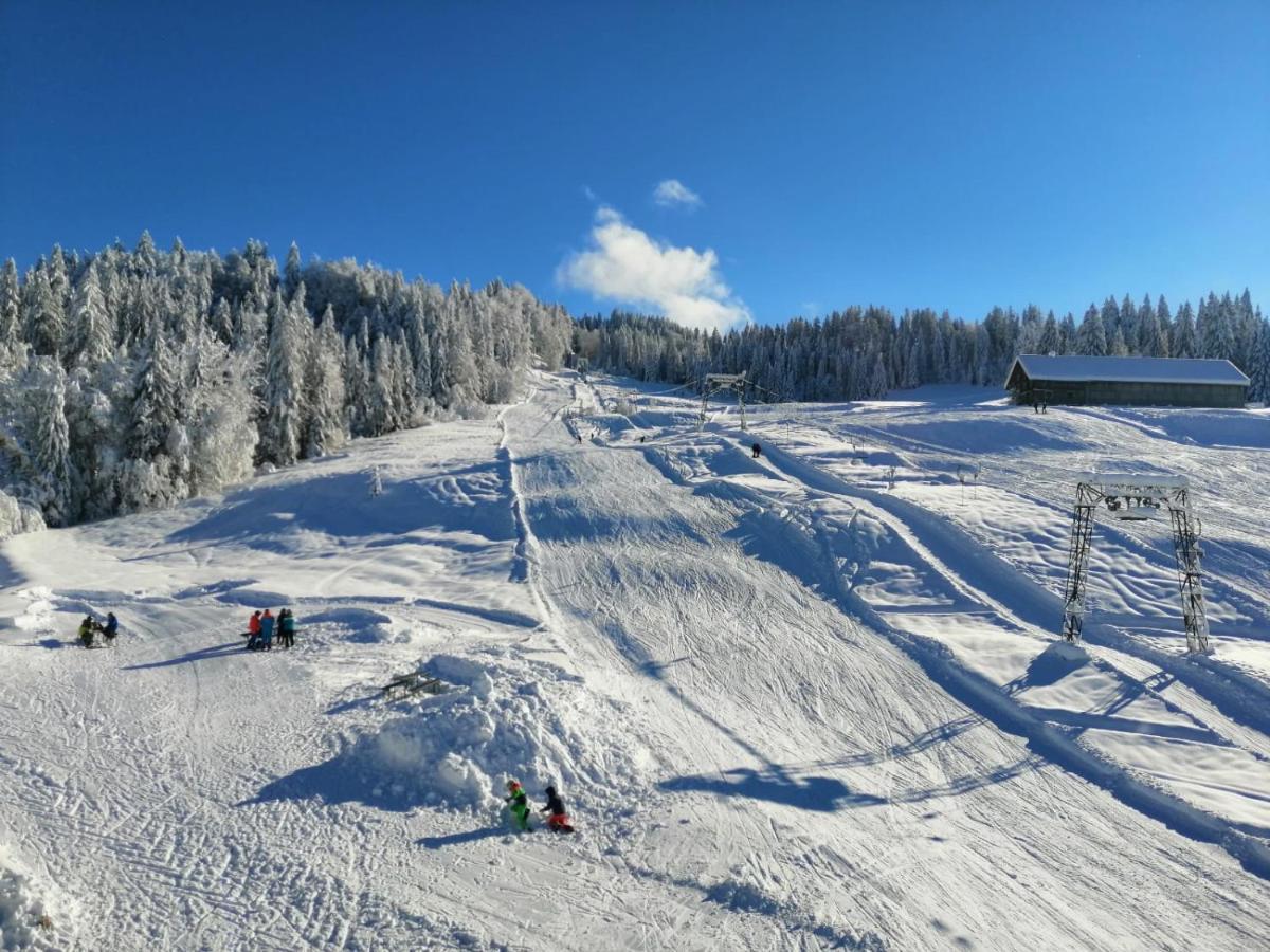Ferienwohnung Krähenberg am Rande der Wildnis Sibratsgfäll Exterior foto