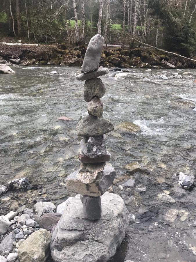 Ferienwohnung Krähenberg am Rande der Wildnis Sibratsgfäll Exterior foto